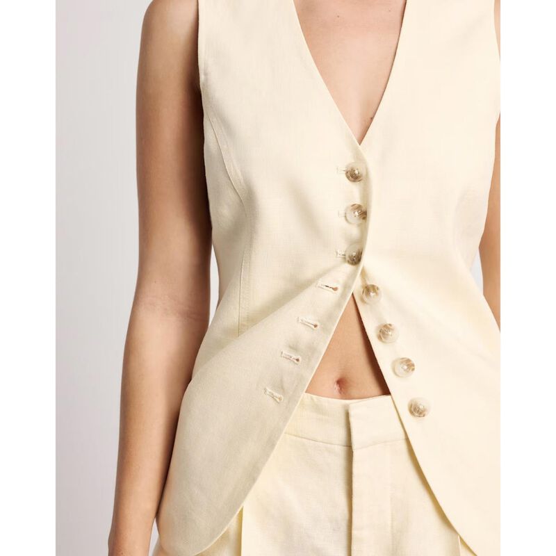 JAG Kayla Linen Vest image number 10